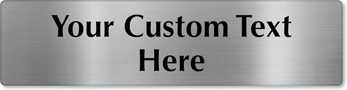 SmartSign Custom Steel Sign