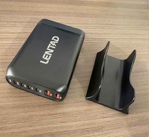 200W USB C Charger, 6 Ports USB C Fast Charging Station, GaN III PD QC Desktop Charger Block for Multiple Devi — view 4