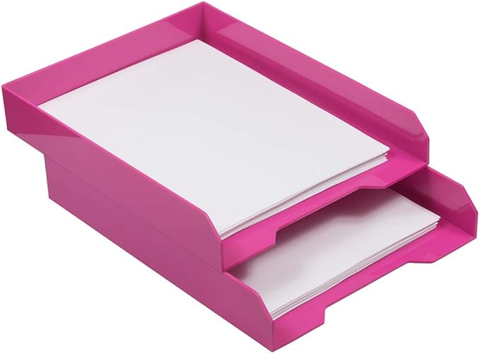 JAM PAPER Stackable Paper Trays — view 3