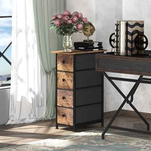 GiftGo Narrow Dresser Vertical Slim Dresser Chest of Drawers Skinny — view 2