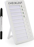 Dry Erase Chore Chart, Standable Whiteboard Checklist Board, Chore Chart