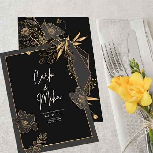 200 Sheets Black Cardstock 8.5x11, 65lb Card Stock Construction Print Paper — view 4