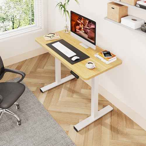 47''x24''One-Piece Adjustable Small Standing Desk for Home Office — view 2