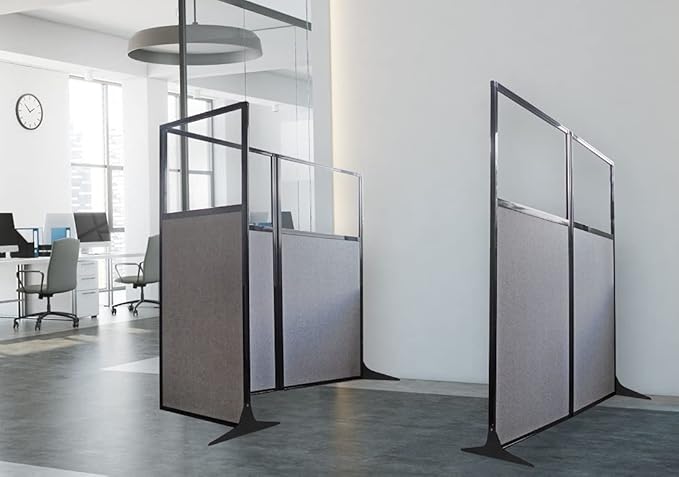 Versare Workstation Partition | Portable Wall Divider | Modern Office Cubicle | — view 4