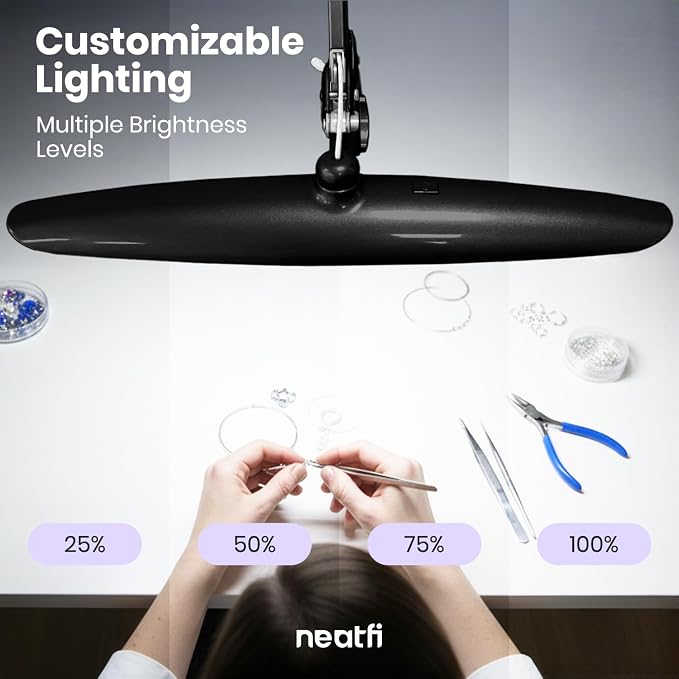 Neatfi XL 2, 200 Lumens LED Desk Lamp — view 8