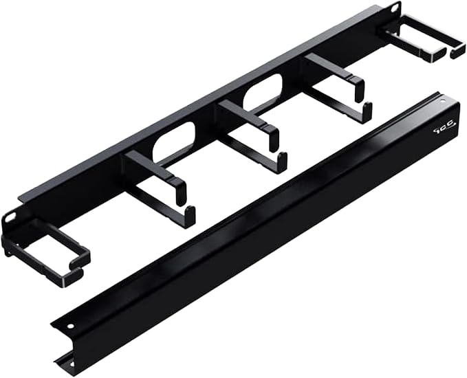 ICC 1U Ring Cable Manager Panel