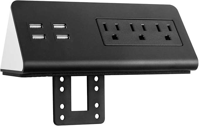 Desk Edge Mount Power Strips