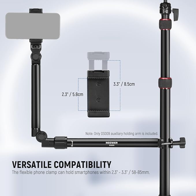 NEEWER Overhead Camera Mount Arm — view 5