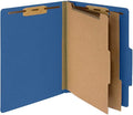 10 Blue Classification Folders