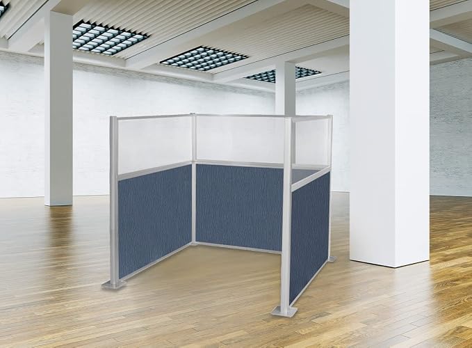 Versare Hush Panel Cubicle Kit | Workstation Partition Walls | Sound Dampening — view 2
