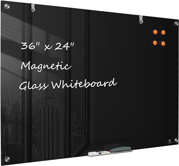 TSJ OFFICE Glass Dry-Erase Board