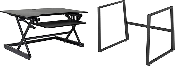 Rocelco 40" Large Height Adjustable Standing Desk