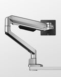 monTEK Deluxe Monitor Arm up to 40 Inch Holds 26.4 lbs Curved Screens Aluminum