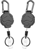 VYNCS Retractable Keychain Badge Holder