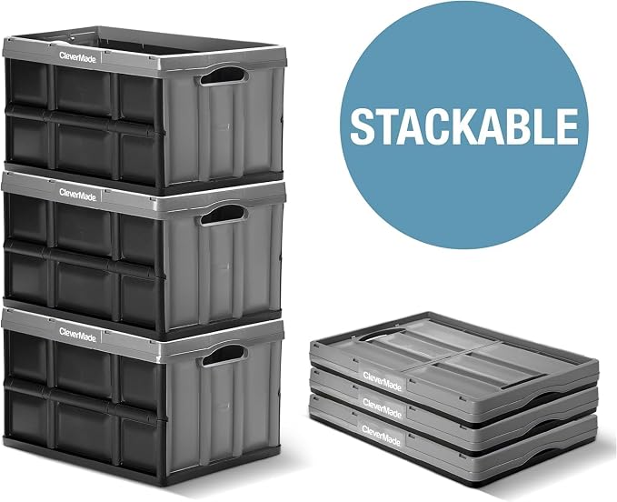 CleverMade Collapsible Storage Bins — view 6