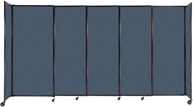 Versare Straightwall Sliding Portable Wall Partition | Freestanding Office