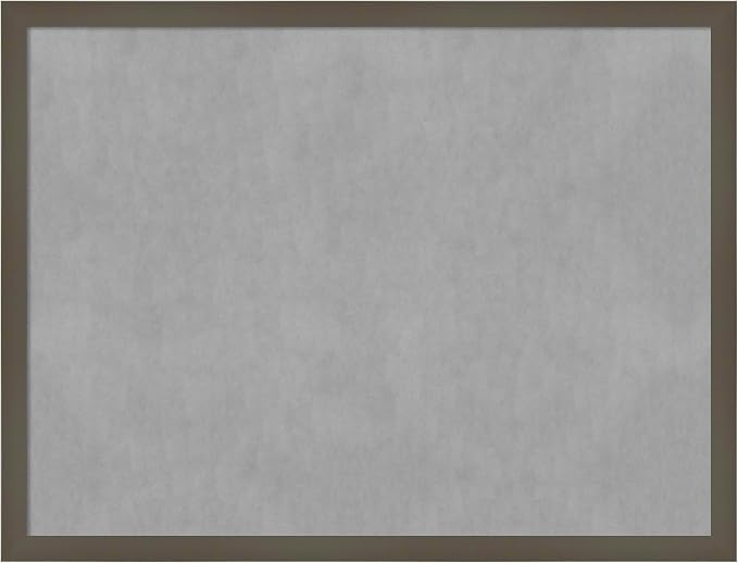 Amanti Art Grey Framed Magnetic Board 19x25 Medium Vision Board