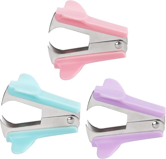 ZZTX 3 Pack Staple Remover Staple Puller Removal Tool
