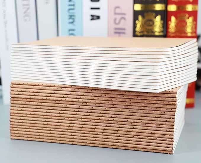 48 Pack Notebook Journals for Travelers, Students and Office, Writing Diary — view 4