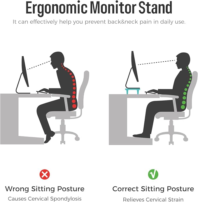loukin Dual Monitor Stand Riser — view 7