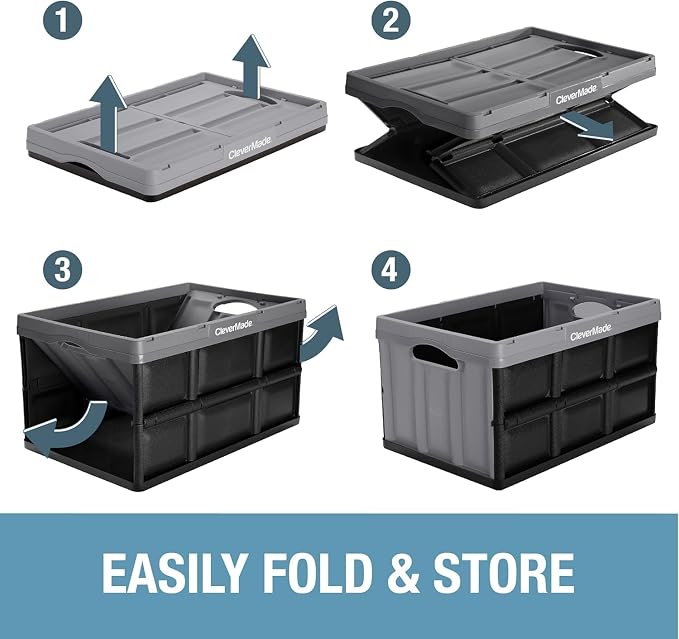 CleverMade Collapsible Storage Bins — view 8