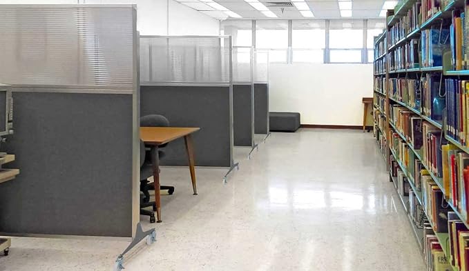 Versare Hush Screen Portable Room Divider | Workstation Wall Divider | — view 2