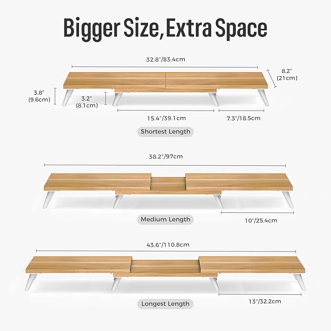 loukin Dual Monitor Stand Riser — view 2