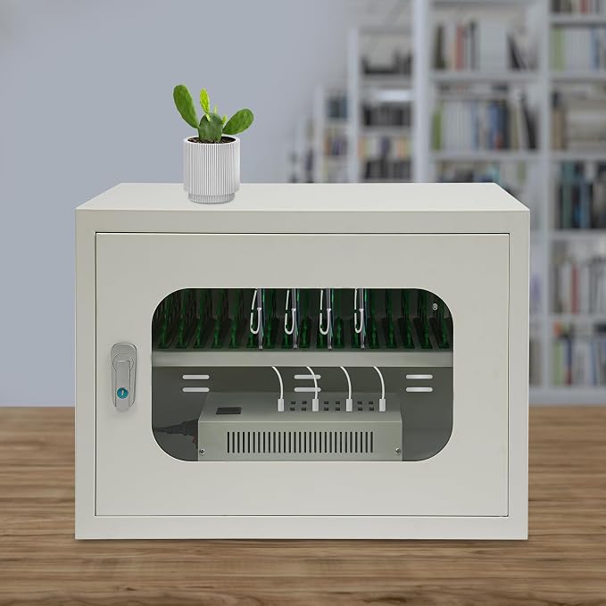 Rechargeable Mobile Phone Charging Cabinet, 20 Slots Cell Phones Charging — view 8