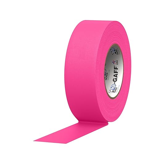 2" Width ProTapes Pro Gaff Premium Matte Cloth Gaffer's Tape
