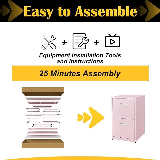 SteeLoong 2 Drawer File Cabinet — view 6