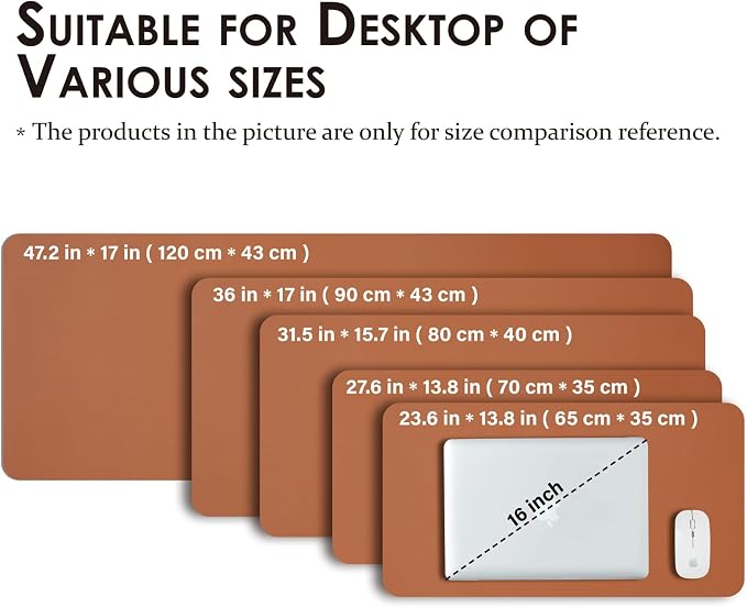 Leather Desk Mat — view 5