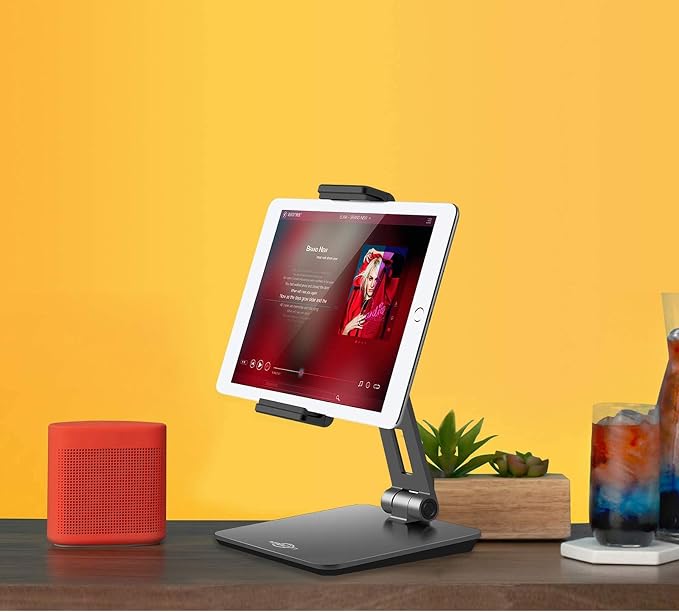 KABCON Tablet Stand, Tightness Adjustable Aluminum Alloy Tablet Stand — view 5