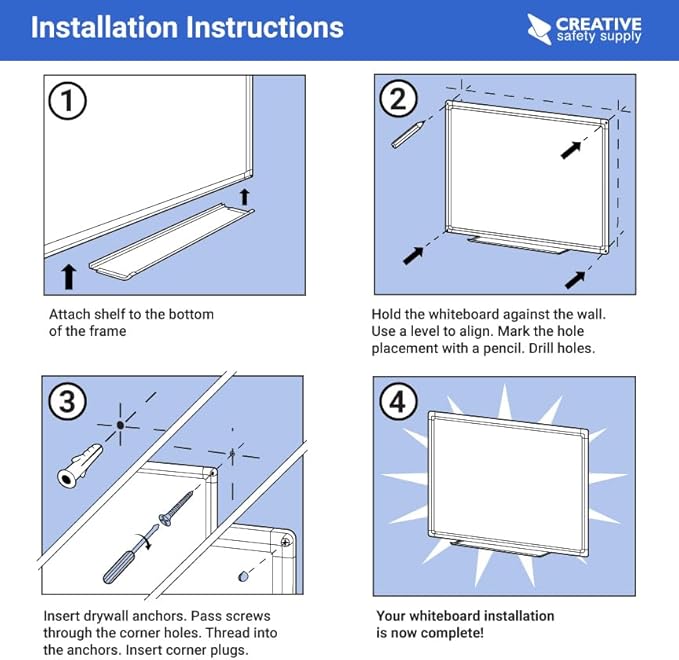 Maintenance Tasks Whiteboard 36"x 24" — view 8