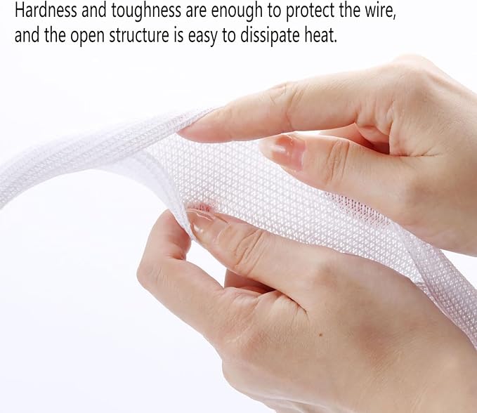 QCSIW 3/4"-25ft Braided Cable Sleeve Protector — view 4