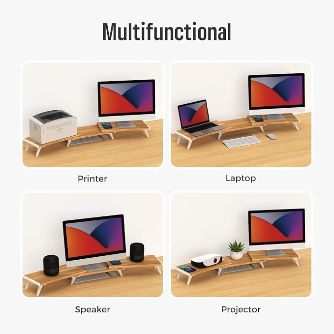 loukin Dual Monitor Stand Riser — view 6