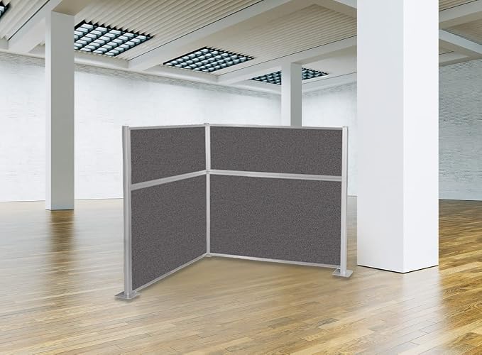 Versare Hush Panel Cubicle Kit | Workstation Partition Walls | Sound Dampening — view 2