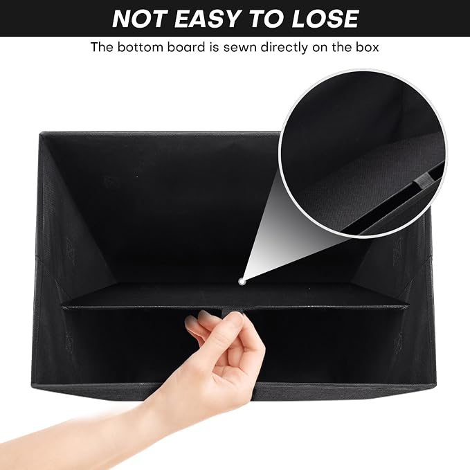 Bagnizer Large 17" 42 Quarts Collapsible Stackable Storage Bins — view 4