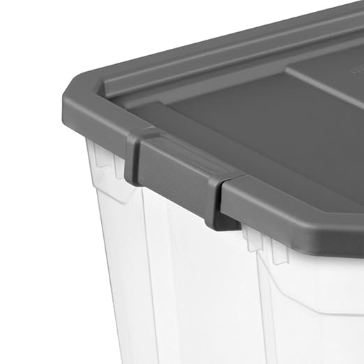 Sterilite 16-Pack Modular Stacker Box, Durable Clear Plastic Storage Bins — view 8