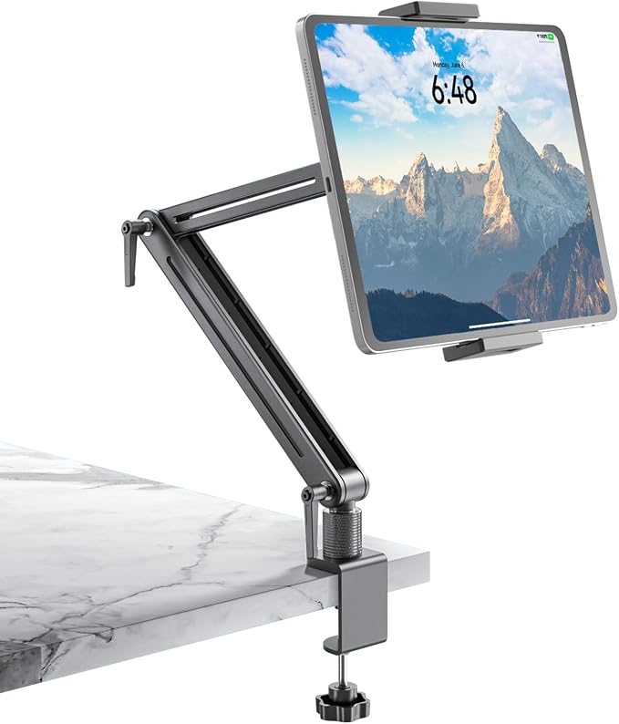 Jakeko Adjustable Tablet Mount for Desk