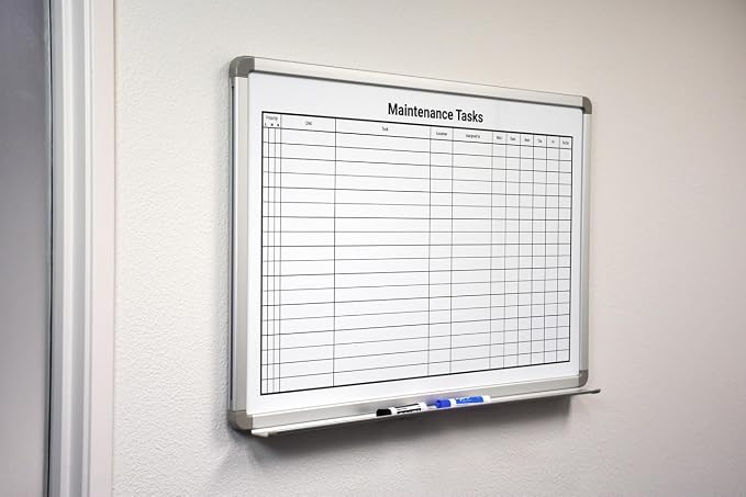 Make Ready Maintenance/Repairs Whiteboard 60" x 40" — view 2