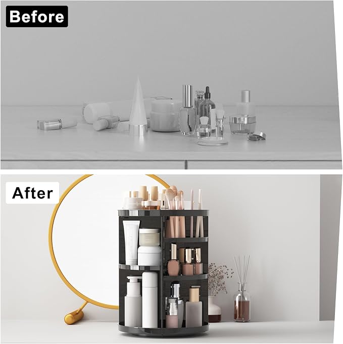 Jiavarry Rotating Makeup Organizer — view 5