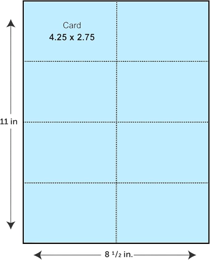 Limited Papers 8.5x11 Perforated Paper, 20/50 Pound, 75 GSM, Variety of — view 2