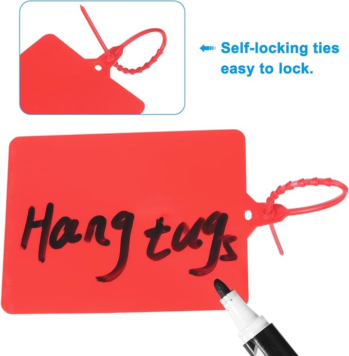 MECCANIXITY Plastic Seals Shipping Tags, — view 4