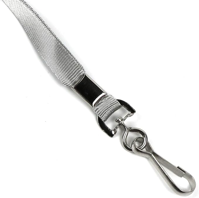 Beebel Grey Lanyard Bulk Lanyards — view 6