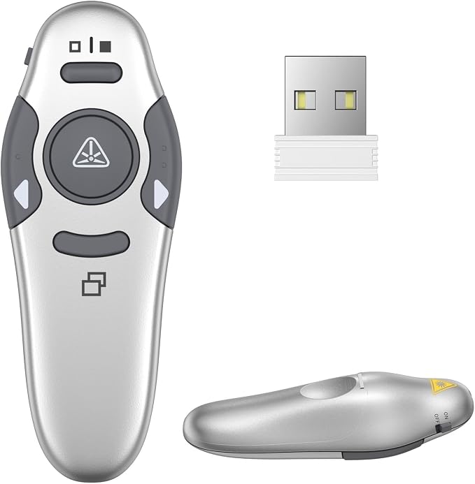 QUI Presentation Clicker Wireless Presenter Remote Clicker