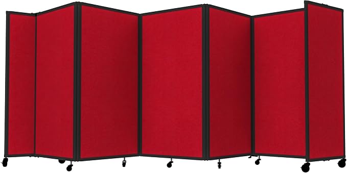 Versare Room Divider 360 Portable Wall Partition | Folding Panels | Large