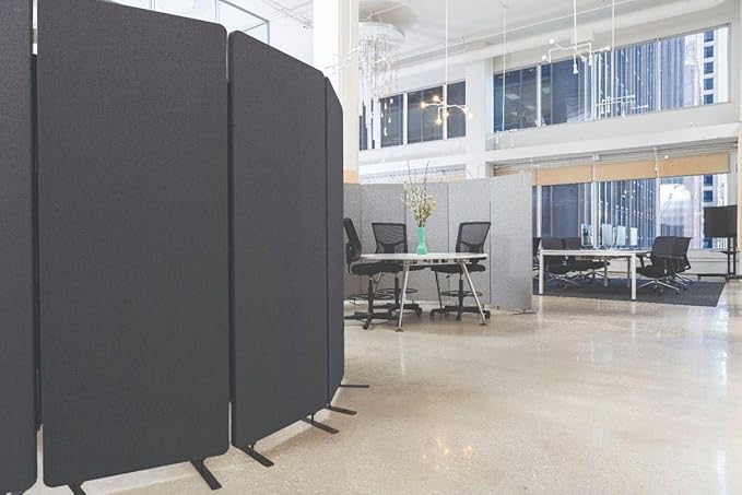 Stand Up Desk Store ReFocus Freestanding Noise Reducing Acoustic Room Wall — view 5