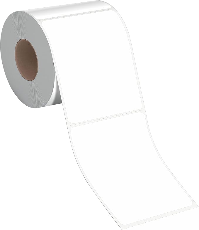 500 Blank Labels, Rectangular Color Code Label