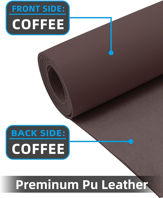 Leather Desk Pad Protector, Mouse Pad, Non-Slip PU Leather Desk Blotter — view 2