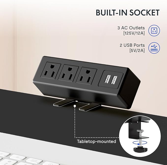 FLEXISPOT EN2Whole-Piece Standing Desk — view 4